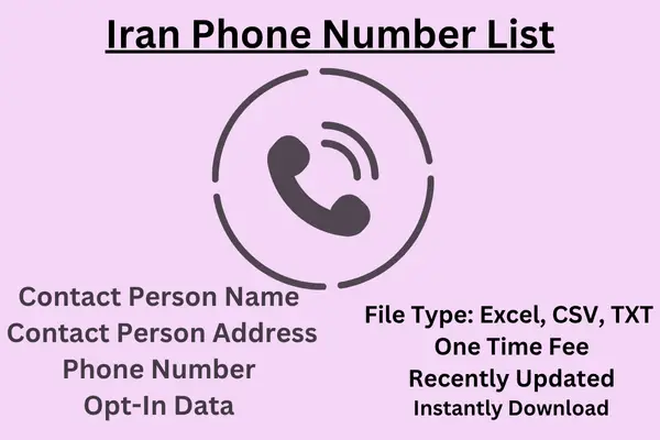 Iran Phone Number List