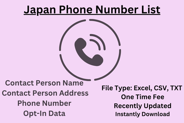 Japan Phone Number List