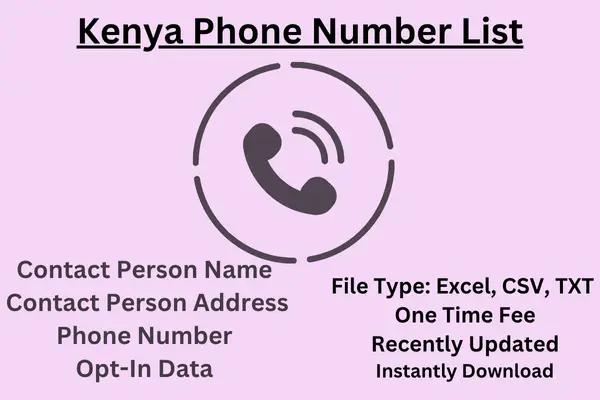 Kenya Phone Number List