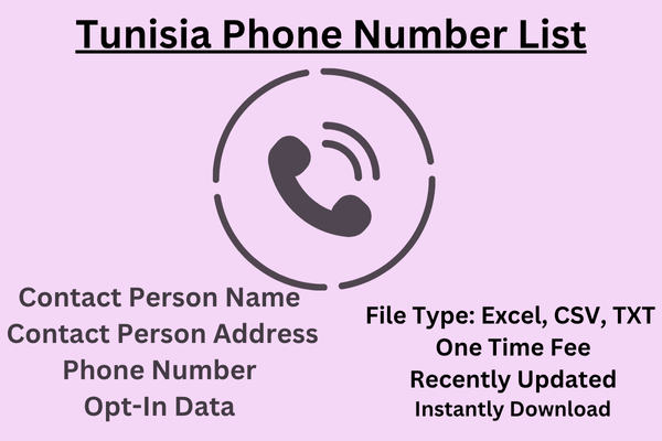 Tunisia Mobile Phone Number List